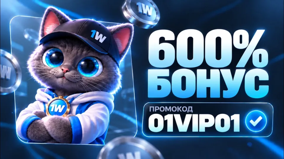 1win промокод, рабочий промокод 01VIP01 для бонуса 600%